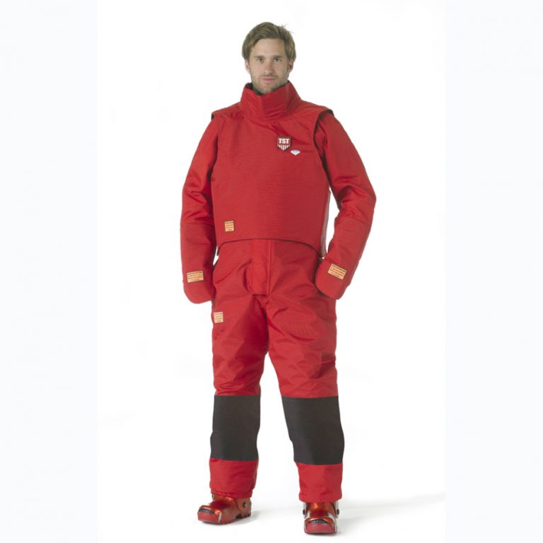 Комплект защитной одежды TST «Сигма» (включает: защитный жилет и комбинезон со встроенной защитой рук). Уровень защиты 10/28